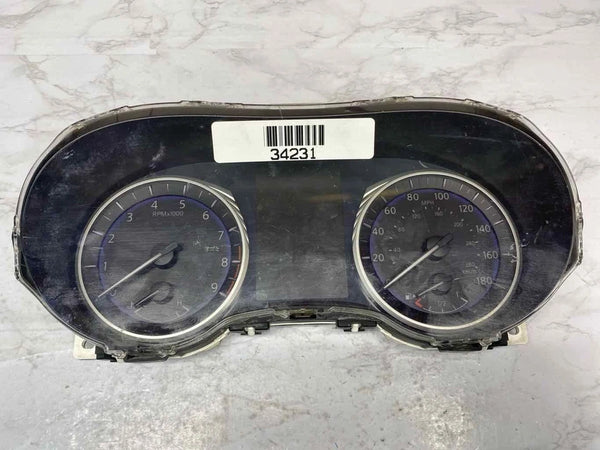 2014 2015 INFINITI Q50 INSTRUMENT CLUSTER SPEEDOMETER 3.7L ASSY OEM 248104HB0B