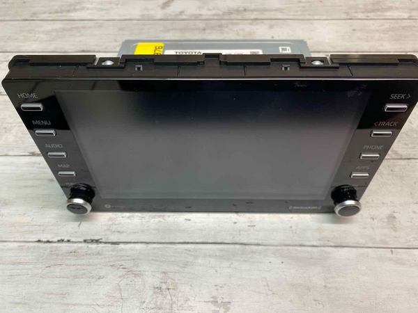 Toyota CHR radio am fm 20 to 22 display screen & receiver OEM 8614010100