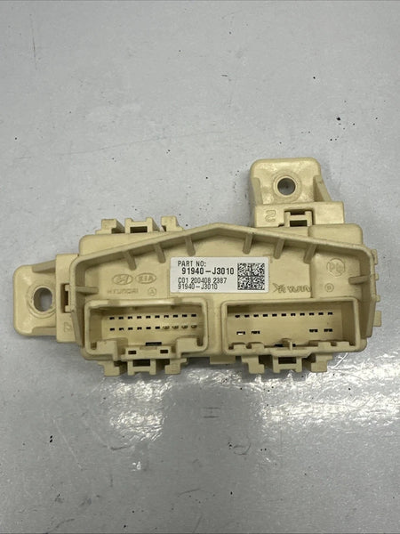2020 HYUNDAI VELOSTER JUNCTION BOX JUNCTION BOX FUSE RELAY ASSY OEM 91940J3010