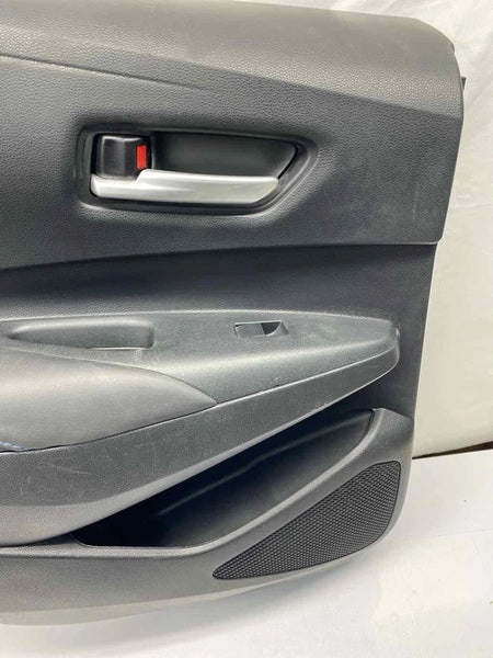 2020 TOYOTA COROLLA DOOR PANEL TRIM REAR LEFT SIDE OEM 67788X1708 BLACK/BLUE