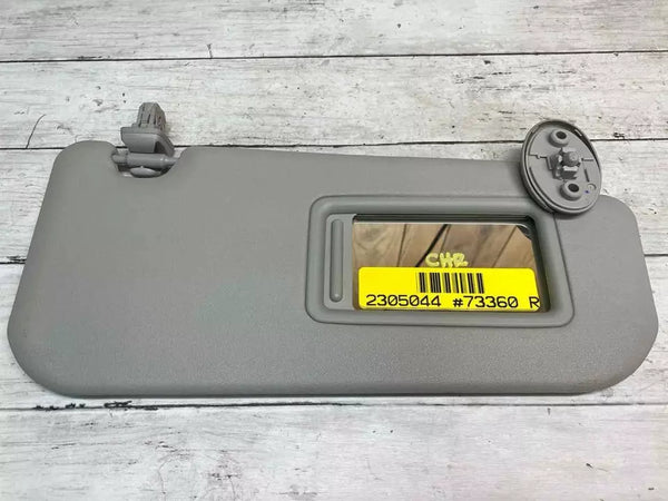 Toyota CHR sun visor 20 22 right side OEM gray w/o illumination OEM 7431012J70B0