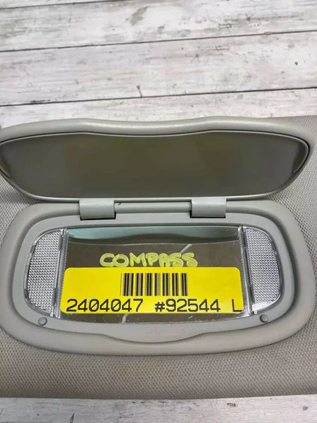 Jeep Compass sun visor from 17 to 21 left side gray color assy OEM 5SY90PS4AA