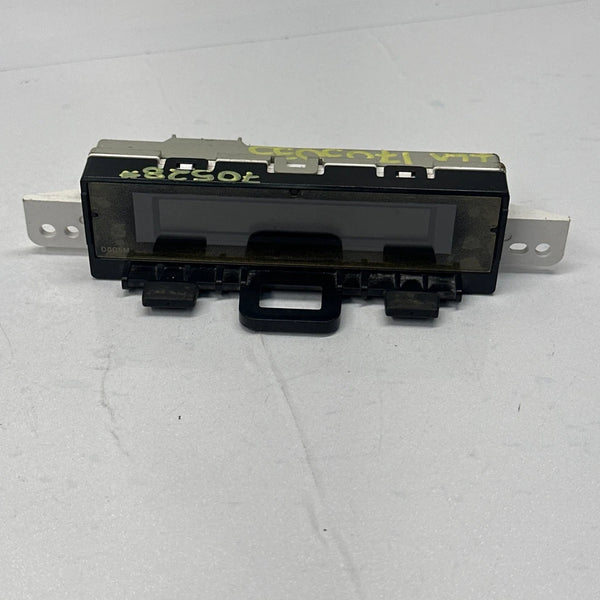 2013 TO 2018 ACURA ILX CLIMATE CONTROL LOWER DISPLAY ASSEMBLY OEM 79650TX6A41