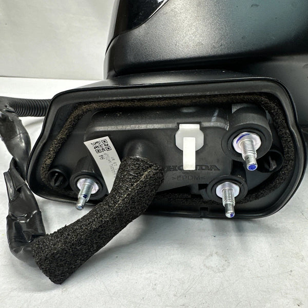 2025 HONDA HRV DOOR MIRROR RIGHT SIDE TURN SIGNAL BLIND SPOT OEM BLACK NH-731P