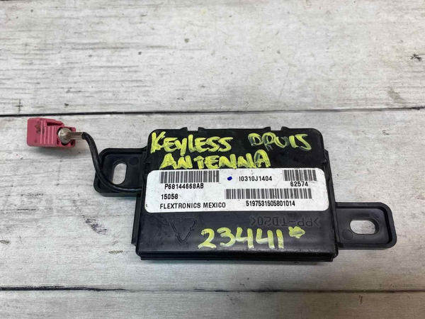 2015 DODGE RAM PICKUP 1500 SERIES KEYLESS ANTENNA CONTROL MODULE OEM 68144668AB