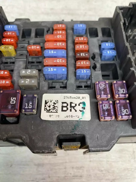 Caja de conexiones para Chevrolet Silverado (2015 a 2019), conjunto de fusibles y relés de cabina OEM 23459420