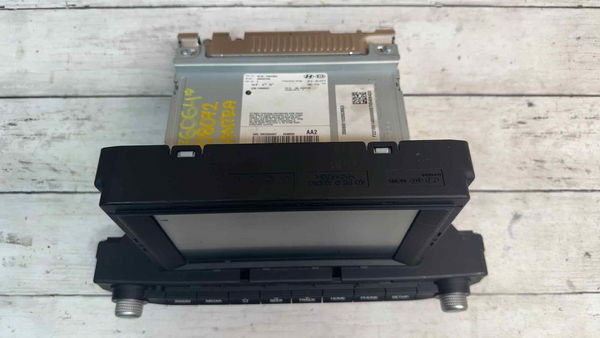 19 20 HYUNDAI ELANTRA SED RECEPTOR DE RÁDIO DOS EUA E TELA DE EXIBIÇÃO OEM 96160F2UC0SSH