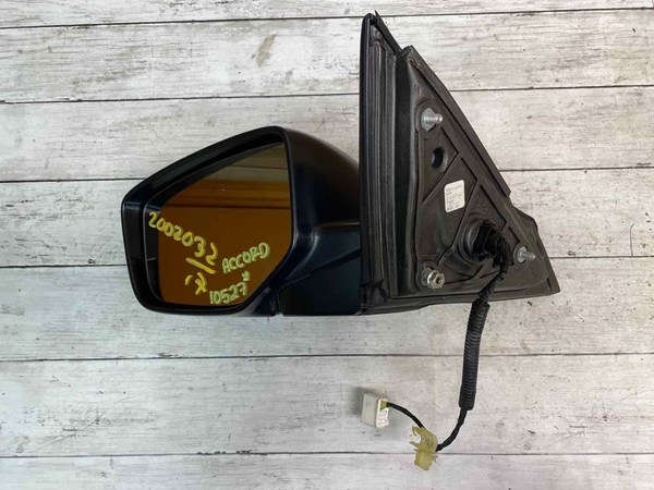 Espelho retrovisor Honda Accord 13 17 cupê lado esquerdo branco NH788P OEM 76258T3LA21ZC
