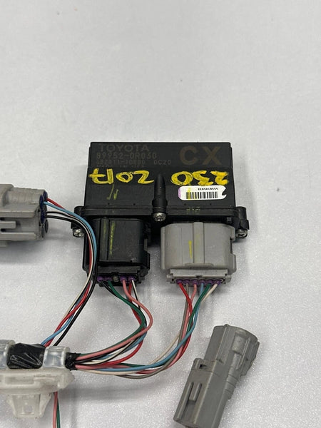 2015 TO 2018 TOYOTA RAV-4 OCCUPANT DETECTION CONTROL MODULE W/HARNESS OEM 899520R030