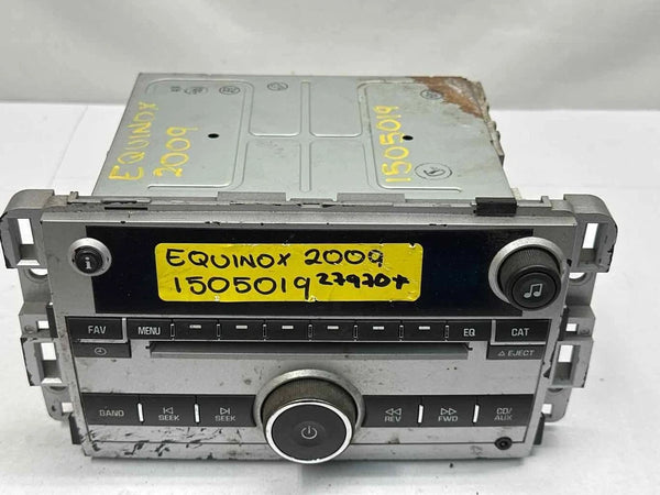 2009 CHEVROLET EQUINOX RADIO AM FM RADIO AM FM RECEIVER UNIT ASSY OEM 25994581