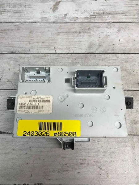 Jeep Cherokee body control module 2019 bcm control unit assy OEM 68412070AB