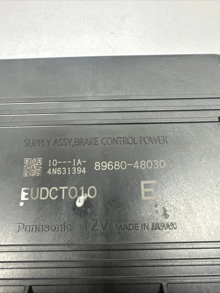 2023 TOYOTA COROLLA POWER SUPPLY BRAKE CONTROL MODULE UNIT ASSY OEM 8968048030
