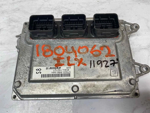 2013 2014 ACURA ILX ENGINE CONTROL UNIT CANADA 2.0L ASSY OEM 37820R9AA64 TAB BROKEN