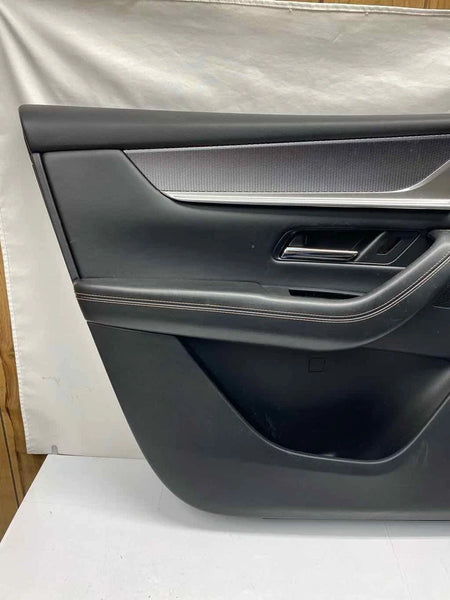 2024 MAZDA CX-90 DOOR PANEL TRIM FRONT LEFT SIDE BLACK LEATHER OEM KSR568450K