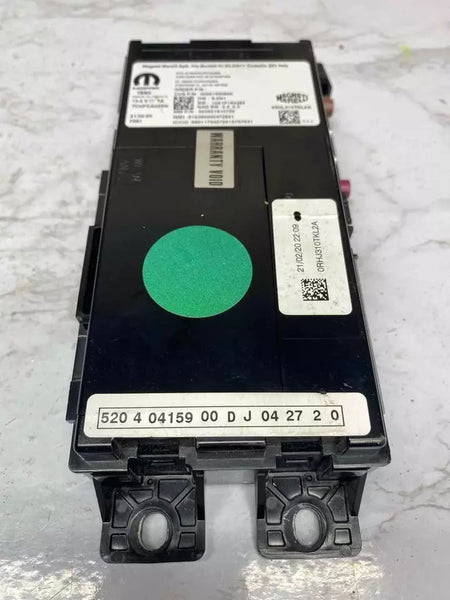20 21 22 23 ALFA ROMEO GIULIA UNIDAD TELEMÁTICA MÓDULO DE CONTROL CONJUNTO OEM 00521590650
