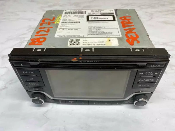18 19 NISSAN SENTRA RÁDIO AM FM RECEPTOR SEM NAVEGAÇÃO 5.8" ASSY OEM 281855UD0A