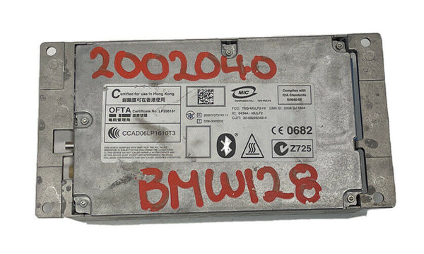 2007 2011 BMW 328I COMMUNICATION BLUETOOTH CONTROL MODULE OEM 84109207360