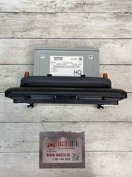 PANTALLA Y RECEPTOR DE RADIO AM FM PARA TOYOTA COROLLA 21 CONJUNTO SED OEM 8614012610