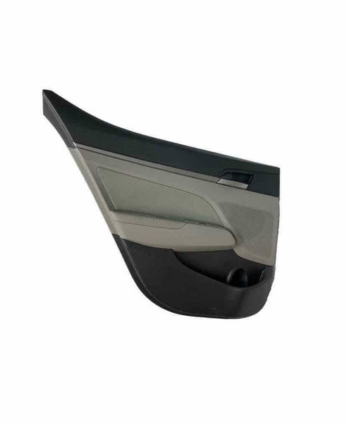 2017 2018 HYUNDAI ELANTRA REAR DRIVER SIDE DOOR TRIM PANEL GRAY 83305F3020UTH
