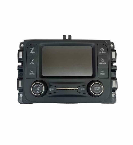 2016 DODGE RAM RADIO DISPLAY SCREEN & RECEIVER ASSY OEM 68271365AD
