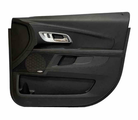 2012 2015 CHEVY EQUINOX PANEL DE MOLDURA DE PUERTA DELANTERA DERECHA NEGRO OEM 23450385 22742918