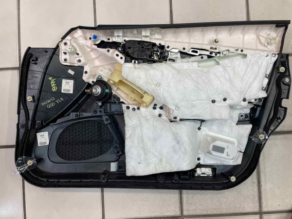 14 21 INFINITI Q50 PANEL DE MOLDURA DE PUERTA DELANTERA IZQUIERDA NEGRO OEM 809734GA0A