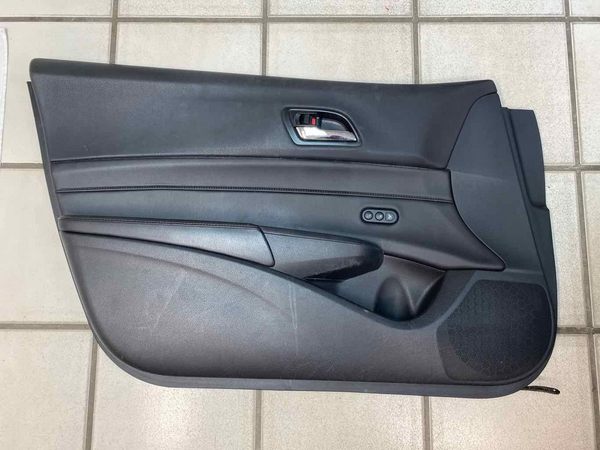 16 18 ACURA ILX FRONT LEFT INNER DOOR TRIM PANEL OEM BLACK 83551TV9A41ZC