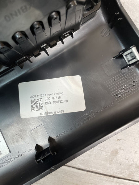2020 LAND ROVER DISCOVERY SPORT REAR AC VENTS & USB PORT ASSY OEM L550MY20