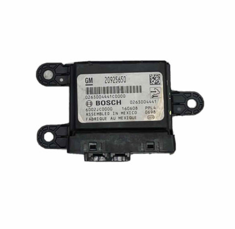 12 17 BUICK VERANO REAR DRIVER PARK ASSIST CONTROL MODULE OEM 20925650