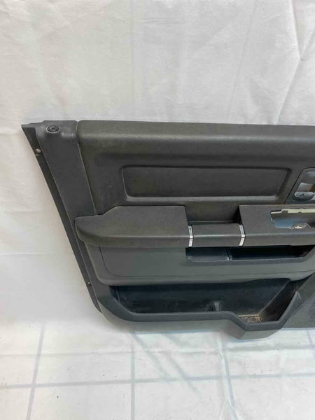 2010 2012 DODGE RAM 4DR FRONT LEFT DOOR TRIM PANEL ASSY OEM 1EA391DVAE