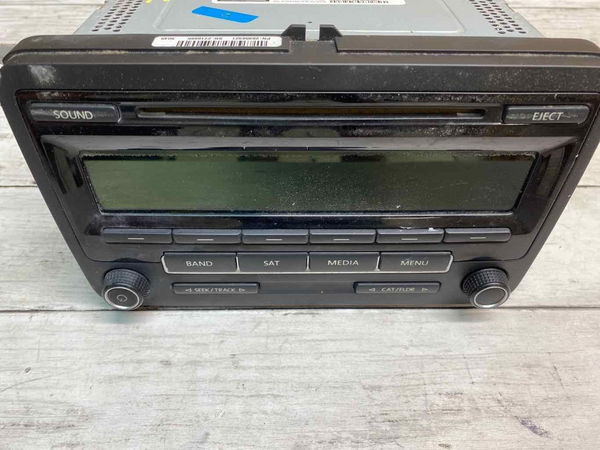 15 17 VOLKSWAGEN JETTA RADIO RECEIVER W/O NAVIGATION OEM 1K0035164J