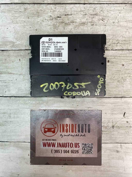 MÓDULO DE CONTROLE DO TRANSCEPTOR TELEMATICS TOYOTA COROLLA 2020 OEM 8674012010