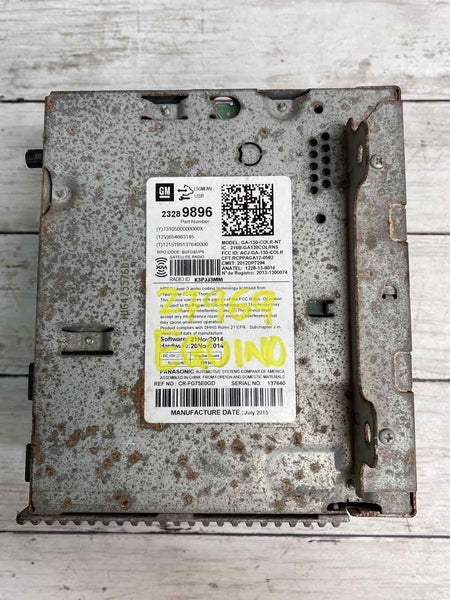 16 17 CHEVY EQUINOX RECEPTOR DE RÁDIO ASSY OEM 84026635