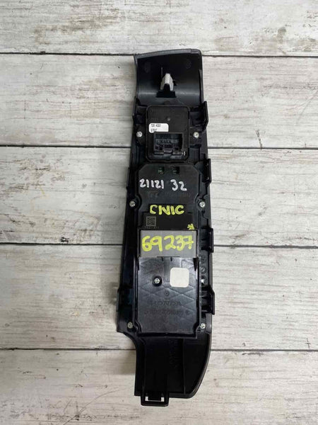 2022 HONDA CIVIC SEDAN FRONT LEFT DRIVER MASTER DOOR SWITCH ASSY OEM 35750T20A11