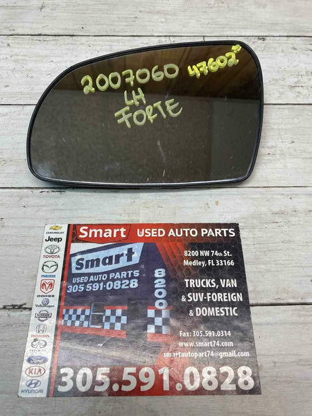 2014 2017 KIA FORTE COUPE DOOR MIRROR GLASS ONLY LEFT DRIVER SIDE OEM