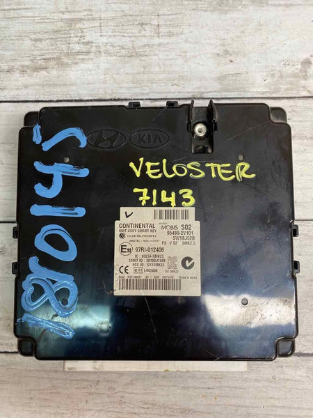 12 17 HYUNDAI VELOSTER MÓDULO DE CONTROL DE ENCENDIDO SIN LLAVE CON BLOQUEO ANTIRROBO 954802V101