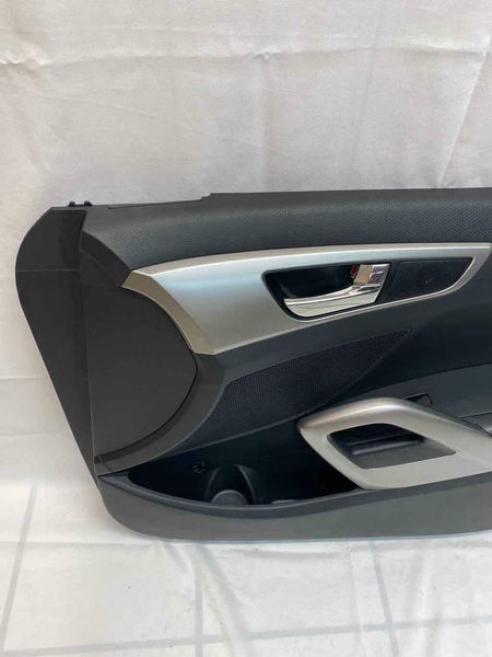 Hyundai Veloster door panel trim 12 17 right side black assy OEM 823082V0501RY