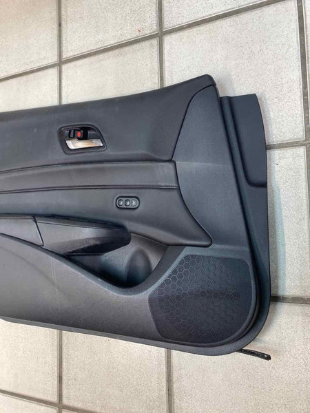 16 18 ACURA ILX FRONT LEFT INNER DOOR TRIM PANEL OEM BLACK 83551TV9A41ZC