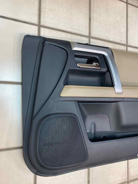 14 20 TOYOTA 4RUNNER FRONT RIGHT INNER DOOR TRIM PANEL OEM 6761035D61C2