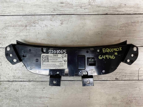 19 21 CHEVROLET EQUINOX AC HVAC AQUECEDOR PAINEL DE CONTROLE ASSY OEM 84422503