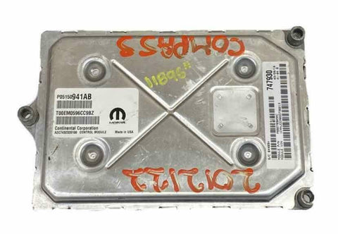 2015 2017 JEEP COMPASS ENGINE CONTROL COMPUTER MODULE ECM ECU OEM 5150941AB