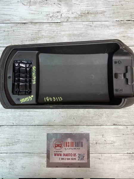 2011 2014 HYUNDAI SONATA BASE CENTER CONSOLE ARM REST DARK BROWN OEM