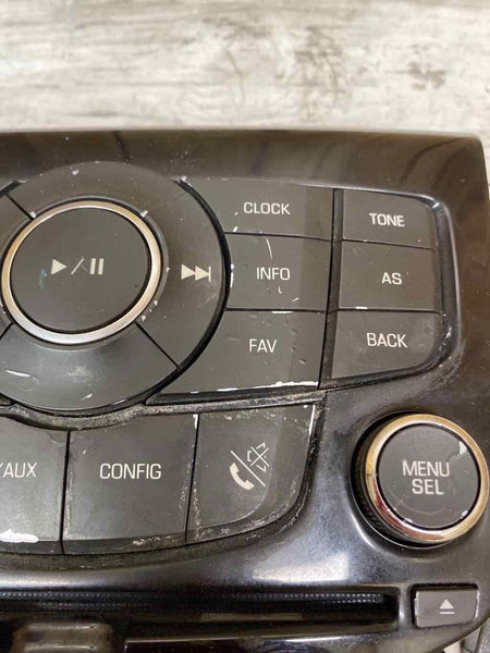 11 16 CHEVY CRUZE RADIO AM-FM-CD-MP3 PANEL DE CONTROL CONJUNTO OEM 95914367
