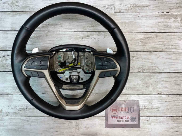 2014 2020 JEEP GRAND CHEROKEE VOLANTE ASSY COM COURO OEM P1WE221X9AI