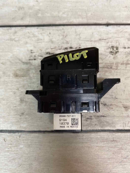 2020 HONDA PILOT AQUECIDO ASSENTO INTERRUPTOR LADO DO PASSAGEIRO OEM 35600TG7A11
