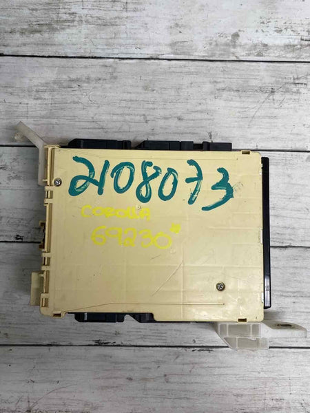 20 22 TOYOTA COROLLA MULTI NTWORK CONTROL MODULE BCM MPX ASSY OEM 8922102590