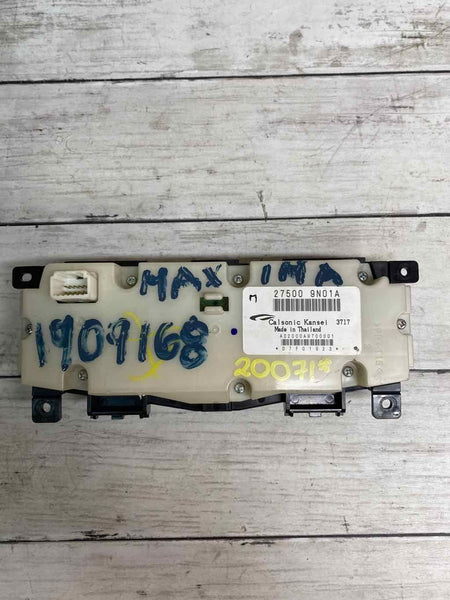 09 14 NISSAN MAXIMA HVAC AC PANEL DE CONTROL DE CALEFACCIÓN CONJUNTO OEM 275009N01A