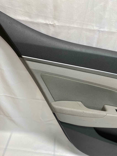 2017 2018 HYUNDAI ELANTRA REAR DRIVER SIDE DOOR TRIM PANEL GRAY 83305F3020UTH