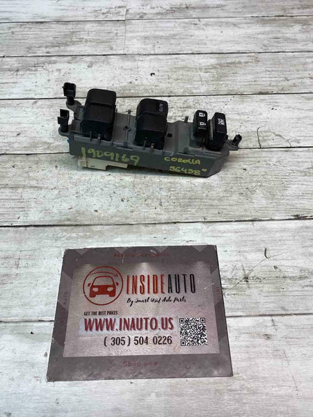 2014 2019 TOYOTA COROLLA MASTER DRIVER'S POWER WINDOW SWITCH OEM 8482042210