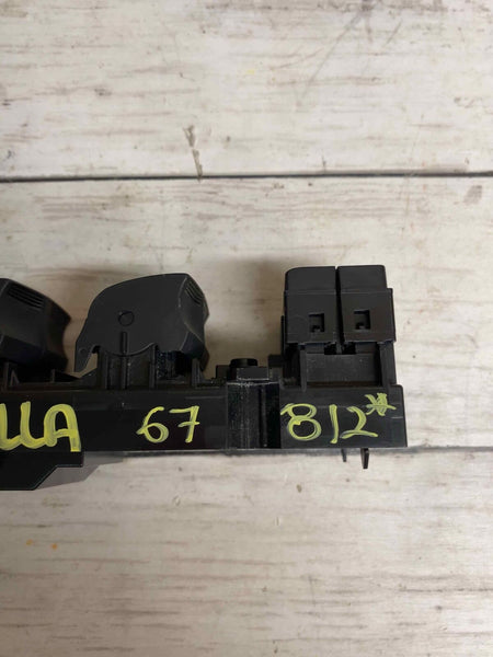 20 22 TOYOTA COROLLA SEDAN FRONT DRIVER MASTER DOOR SWITCH ASSY OEM 8404012150